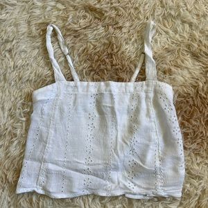 Hollister Flowy Crop Top